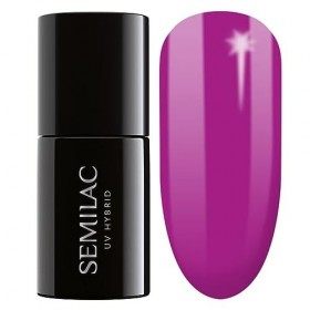 Semilac Vernis à ongles gels semi-permanents UV 504 Magenta Mood 7ml