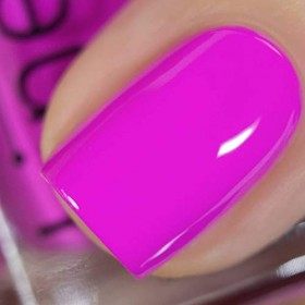 Vishine 15ml Vernis à ongles Semi-permanent Gel Polish Soak-off UV LED Manucure Vernis Gels DIY Salon Magenta Purple 2034
