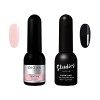 DidierLab-Fiber Base Coat Vernis Semi Permanent Octagon et Top Coat Semi Permanent Shiny - Vernis à Ongles Semi Permanent - V