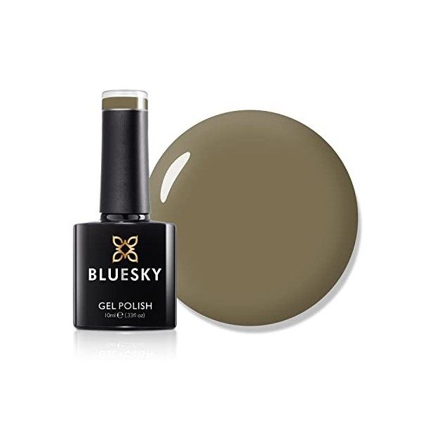 Bluesky Vernis Semi Permanent Orange Néon Gel Ongle sous Lampe UV/LED Manucure à la Maison, Durabilité de 21+ Jours, Beaucoup...