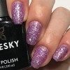 Bluesky Bluesky Gel Polish, Purple Dream, BLZ48, 10 ml, gel Fabrice de vernis à ongles, violet, pastel, paillettes besoin de