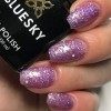 Bluesky Bluesky Gel Polish, Purple Dream, BLZ48, 10 ml, gel Fabrice de vernis à ongles, violet, pastel, paillettes besoin de