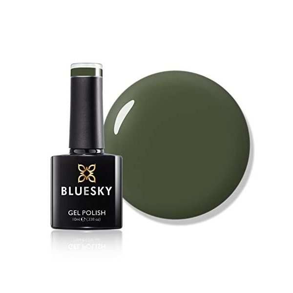 Vernis à ongles gel Bluesky, prêt à faire la fête, rouge foncé, tremper le vernis de couleur, durable, résistant aux puces, 1