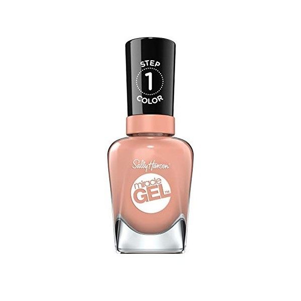 Sally Hansen Miracle Gel vernis à ongles n ° 444 Off With Her Red, 14.7 ml