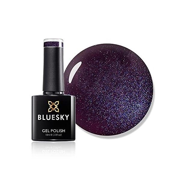 Bluesky Vernis à ongles gel Bansko Mini AW2016 Rouge brillant longue durée résistant aux éclats 5 ml Nécessite un séchage sou