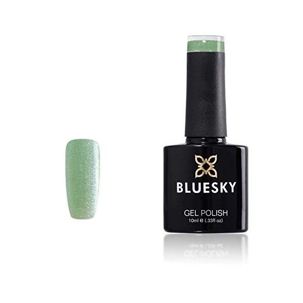 Bluesky Vernis à ongles gel Bansko Mini AW2016 Rouge brillant longue durée résistant aux éclats 5 ml Nécessite un séchage sou