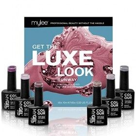 Ensemble de vernis à ongles en gel MYGEL by Mylee Runway [Gamme Automne/Hiver] - Durable et facile à appliquer pour un usage 
