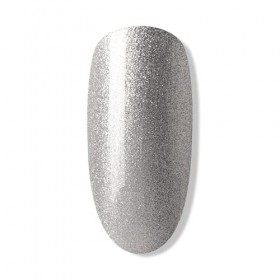 Vernis à ongles gel Bluesky, Silver Glitter A018, longue durée, résistant aux puces, 10 ml nécessite du séchage sous lampe L