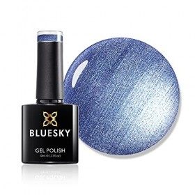 Vernis à ongles gel Bluesky, collection dété 2021, soirée douverture SS2124, 10 ml bleu, miroitre, métallique nécessite un