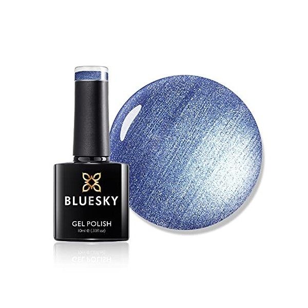 Vernis à ongles gel Bluesky, collection dété 2021, soirée douverture SS2124, 10 ml bleu, miroitre, métallique nécessite un