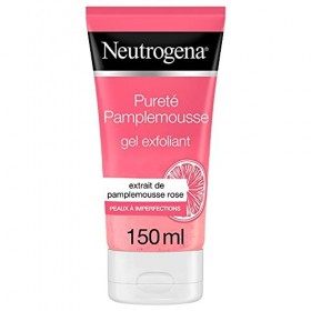 Neutrogena Gel Exfoliant au Pamplemousse Rose, Anti-Imperfections, Tube 150 ml Gommage / Exfoliants