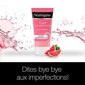 Neutrogena Gel Exfoliant au Pamplemousse Rose, Anti-Imperfections, Tube 150 ml Gommage / Exfoliants