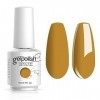 Vishine Vernis à ongles Manucure Semi-permanent Soak Off UV LED Gel Polish Nail Art Jaune paille 1018 