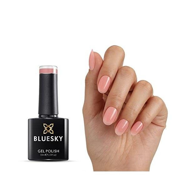 Bluesky Jelly Vernis Semi Permanent,Vernis Semi Permanent Transparent, Vernis à Ongle Translucent Couleur, Durcissement sous ...