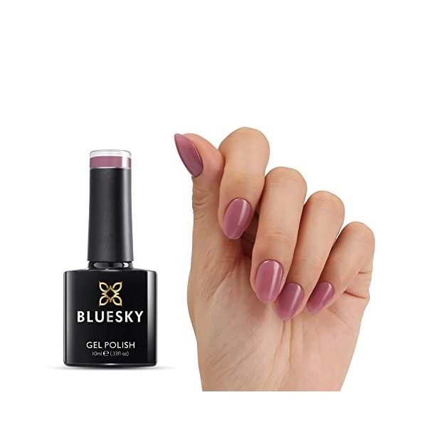 Bluesky Jelly Vernis Semi Permanent,Vernis Semi Permanent Transparent, Vernis à Ongle Translucent Couleur, Durcissement sous 