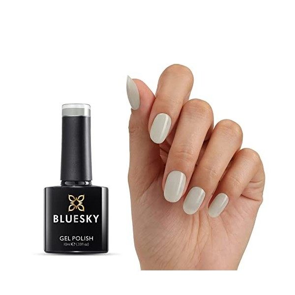 Bluesky Jelly Vernis Semi Permanent,Vernis Semi Permanent Transparent, Vernis à Ongle Translucent Couleur, Durcissement sous 