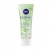NIVEA Peeling au riz Bio Aloe Vera 75 ml , nettoyage naturel du visage à haute intensité de peeling exfoliant pour le visage