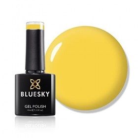 Polon à ongles en gel bluesky, jaune DC051, durable, résistant aux puces, 10 ml nécessite de guérir lampe à LED UV 