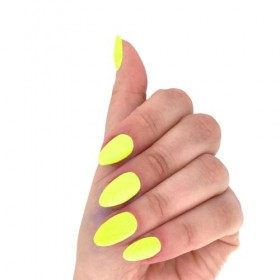Layla - Layba - Vernis gel, jaune fluo 703 