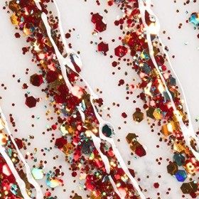 MyGel by MYLEE Confetti Vernis à Ongles Gel Set 4x10ml UV/LED Nail Art Manucure Pédicure pour Usage Professionnel et Domestiq