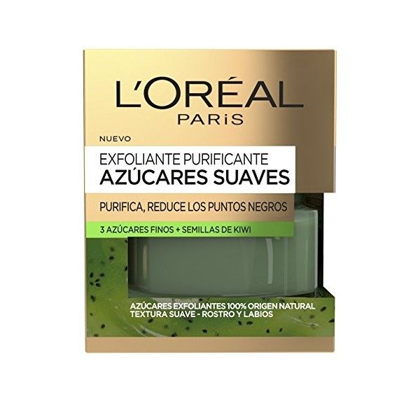 Mascarilla Exfoliante Azucares Suaves Kiwi Purificante 50 Ml.