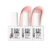 Mylee Trio de Gel Builder de renforcement 5-en-1 Just Peachy 3x15ml, Vernis à Ongles UV/LED Ongles forts et résistants, Capsu