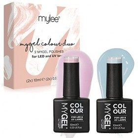 MyGel by MYLEE Maybe Baby Vernis à Ongles Gel Set 2x10ml UV/LED Nail Art Manucure Pédicure pour Usage Professionnel et Domest