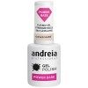 Andreia Professional Vernis à Ongles Transparent Power Base - Base Haute Viscosité pour les Ongles plus forts - Gel de base p