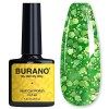 BURANO Vernis Gel Semi Permanent vernis à ongles, Glitter vernis à ongles entretoises besoin de durcissement, sans puce gel p