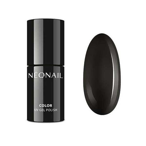 NÉONAIL Vernis à ongles UV noir Pure Black UV LED 2996-7 7,2 ml