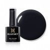 Vernis à ongles gel Bluesky, Black A021, de longue durée, résistant aux puces, 10 ml nécessite du séchage sous lampe LED UV 