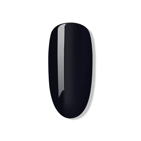 Vernis à ongles gel Bluesky, Black A021, de longue durée, résistant aux puces, 10 ml nécessite du séchage sous lampe LED UV 