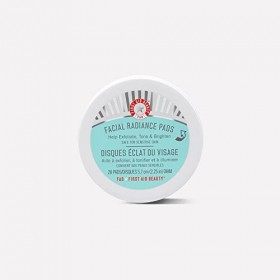 First Aid Beauty FAB Facial Radiance Pads Disques éclat du visage exfoliants aux AHA Travel size x28 Gommage / Exfoliants