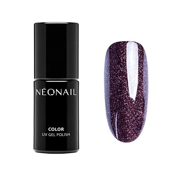 NEONAIL Vernis Semi Permanent Couleur 7,2 ml Vernis Gel UV Semi Permanent Violet Moony Whispers Vernis à Ongles Gel Polish Ge