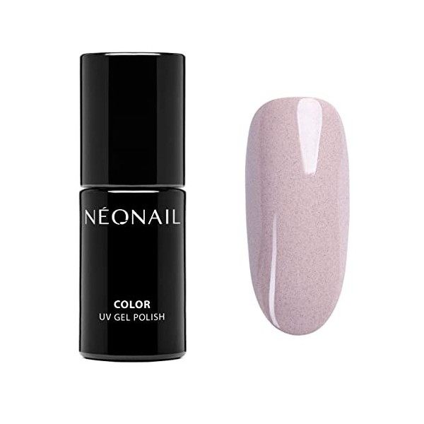 NEONAIL Vernis Semi Permanent Pailleté 7,2 ml Vernis Gel UV Semi Permanent Violet Date Yourself Vernis à Ongles Gel Polish Ge