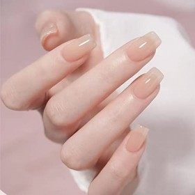 Vishine Jelly Crystal Nude Neutre Gel Vernis à Ongles 15ML Gel Vernis Translucide Sheer Nude Soak Off UV LED Gel Vernis À Ong