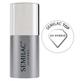 Semilac Vernis à ongles gels semi-permanents UV Top Coat 7ml