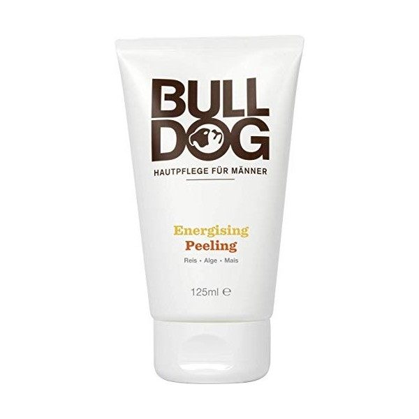 BULLDOG - Soin de la peau pour hommes | Exfoliant énergisant | Exfoliant pour peaux fatiguées | 125 ml Gommage / Exfoliants