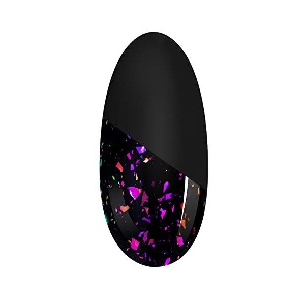 NEONAIL Vernis à ongles UV Top Coat TOP GLOW CELEBRATE 7.2 ml Glitter Lack mit Flecken