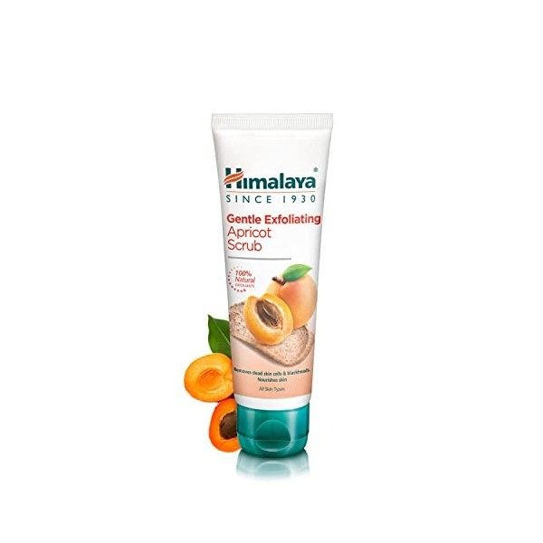 Himalaya Gentle Exfoliating APRICOT SCRUB with Natural Vitamin E, 75 ml