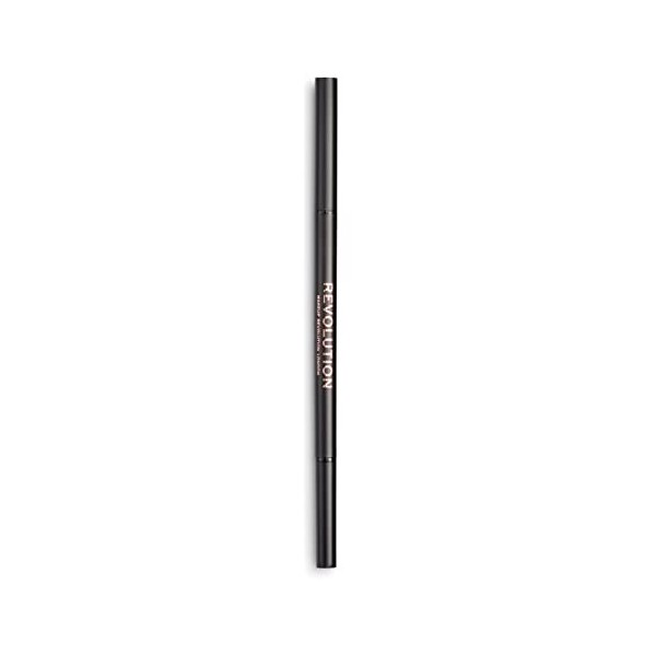 Makeup Revolution, Hair Stroke, Stylo à Sourcils, Medium Brown, 0.5ml