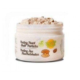 Masque facial gommage 100% naturel avec particules de coquillage nacré, Gommage exfoliant pour le visage pour hommes et femme