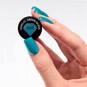 Semilac vernis à ongles - 020 Green Glass - 7Ml