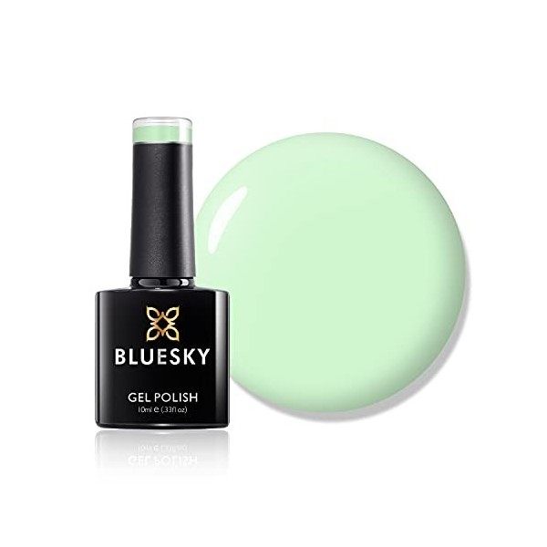 BLUESKY Vernis à Ongles Gel Semi Permanent UV/LED Mental Mint 10 ml