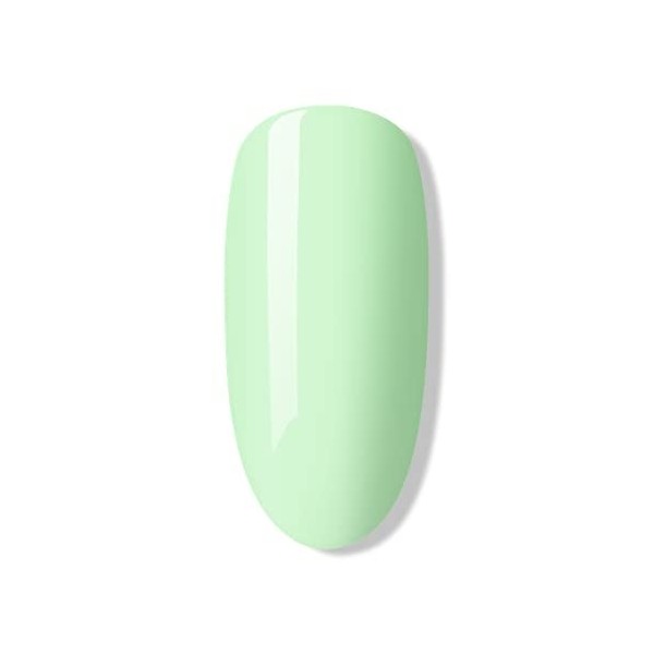 BLUESKY Vernis à Ongles Gel Semi Permanent UV/LED Mental Mint 10 ml