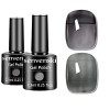 Senvenski Clignotant Vernis Gel UV Semi Permanent, Vert Bleu Scintillant Vernis Semi Permanent, Diamant Brillant Clignotant U