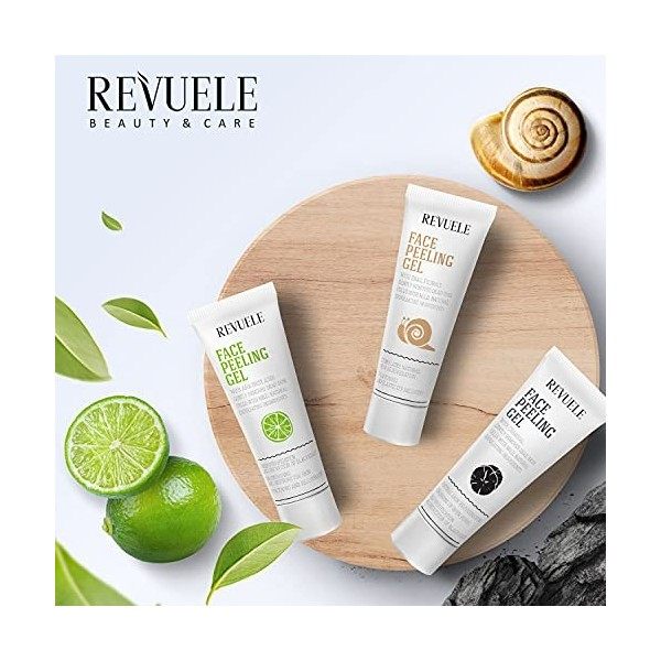 Revuele Gel Peeling visage avec AHA acides de fruits 80&nbsp;ml Gommage / Exfoliants