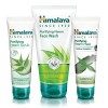 Himalaya Neem Face Wash Gel, Scrub and Mask - Solution naturelle sans savon pour hommes et femmes - Aide à minimiser, contrôl