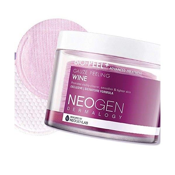 Neogen DERMALOGY BIO PEEL GAUZE PEELING WINE 200 ml/30pads Premium exfoliating pads K Beauty Gommage / Exfoliants