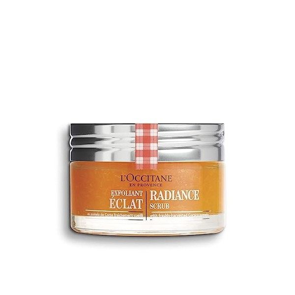LOCCITANE - Exfoliant Visage Éclat - Soin au Pomelo de Corse Fraîchement Cueilli - Texture Confiture - Exfolie la Peau en Do ...